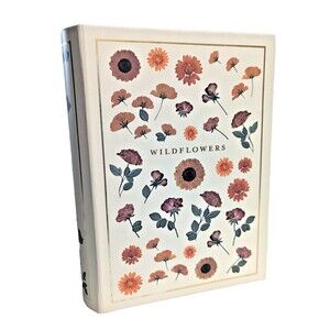 Pooch & Sweetheart Wildflowers Keepsake Box Floral Storage Magnetic Lid Gift NEW